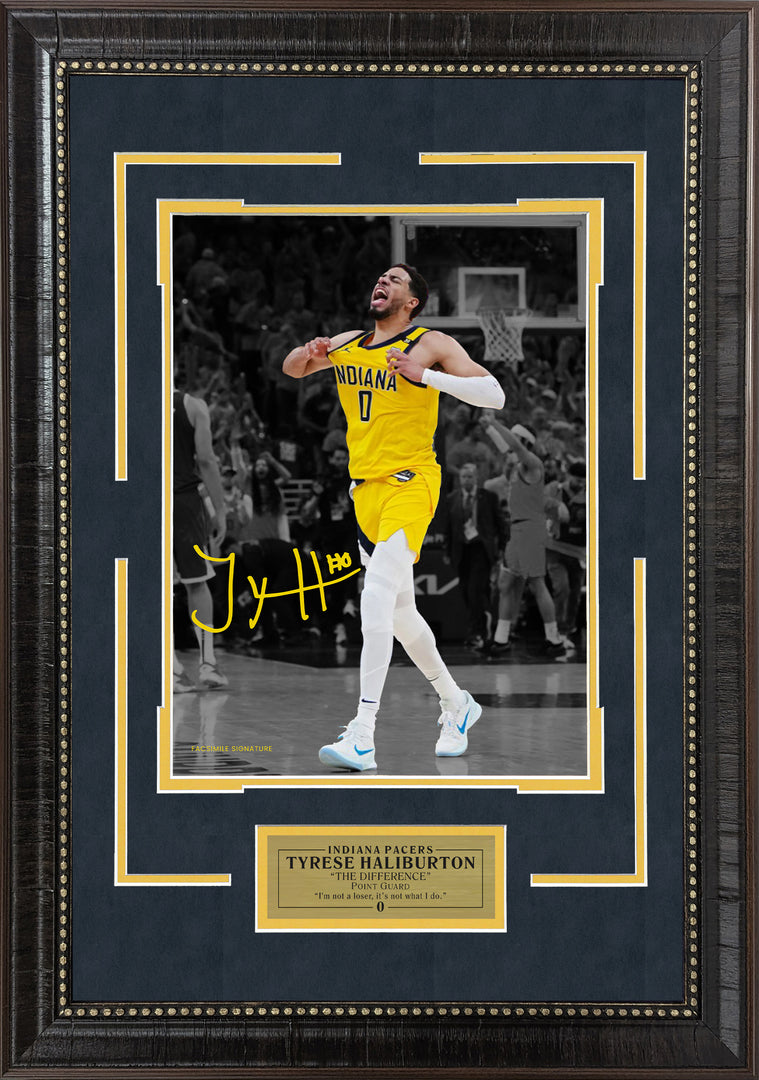 Tyrese Haliburton - Indiana Pacers - Spotlight with Facsimile Signature