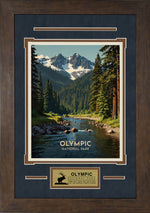 Load image into Gallery viewer, Olympic National Park Retro Art
