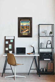 Saguaro National Park Retro Art