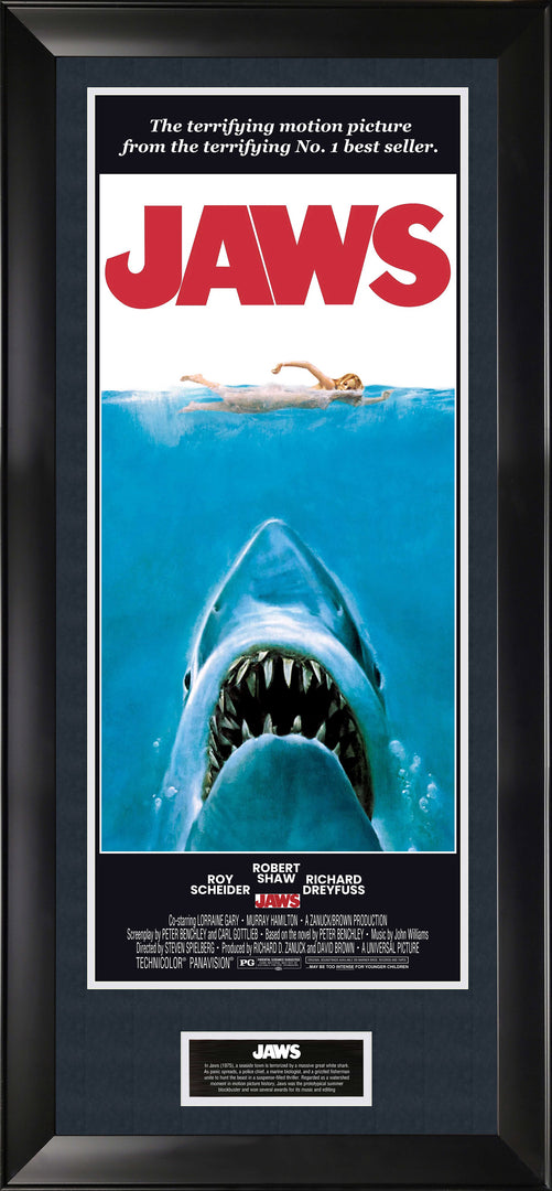 Jaws Replica Movie Poster - Large Wall Decor