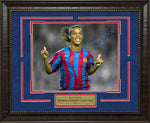 Load image into Gallery viewer, Ronaldinho Gaúcho - Barcelona - Spotlight with Facsimile Signature
