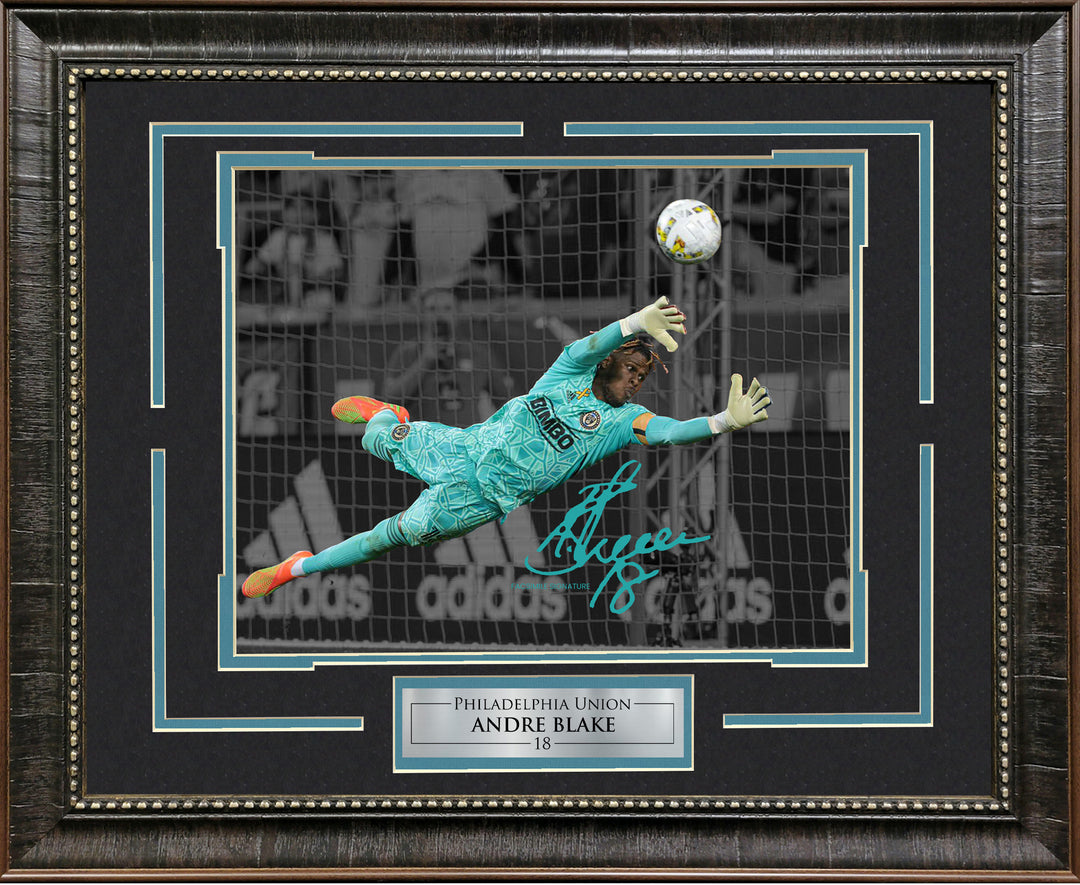 Andre Blake Philadelphia Union - Spotlight with Facsimile Signature