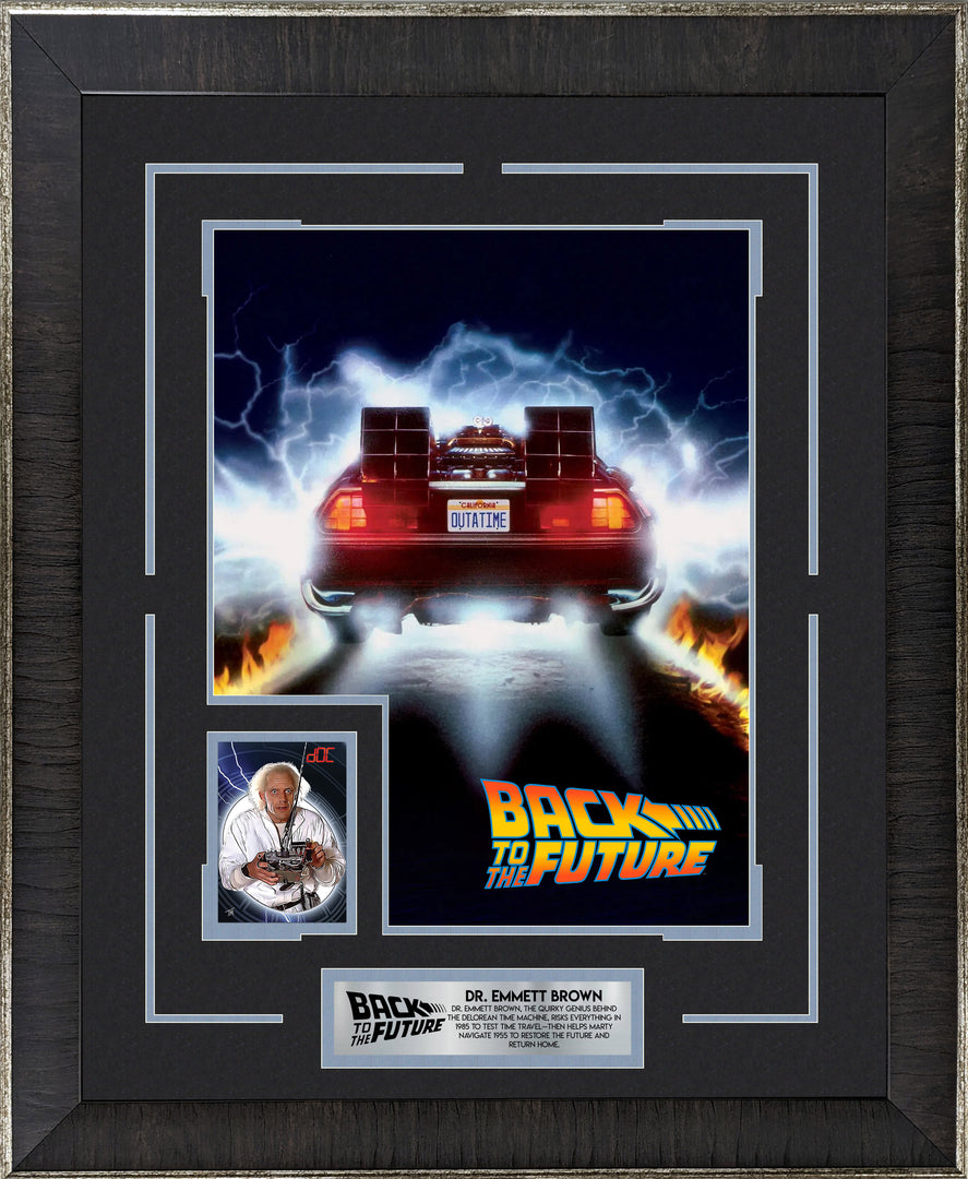 Back to the Future with Dr. Emmett Brown Card
