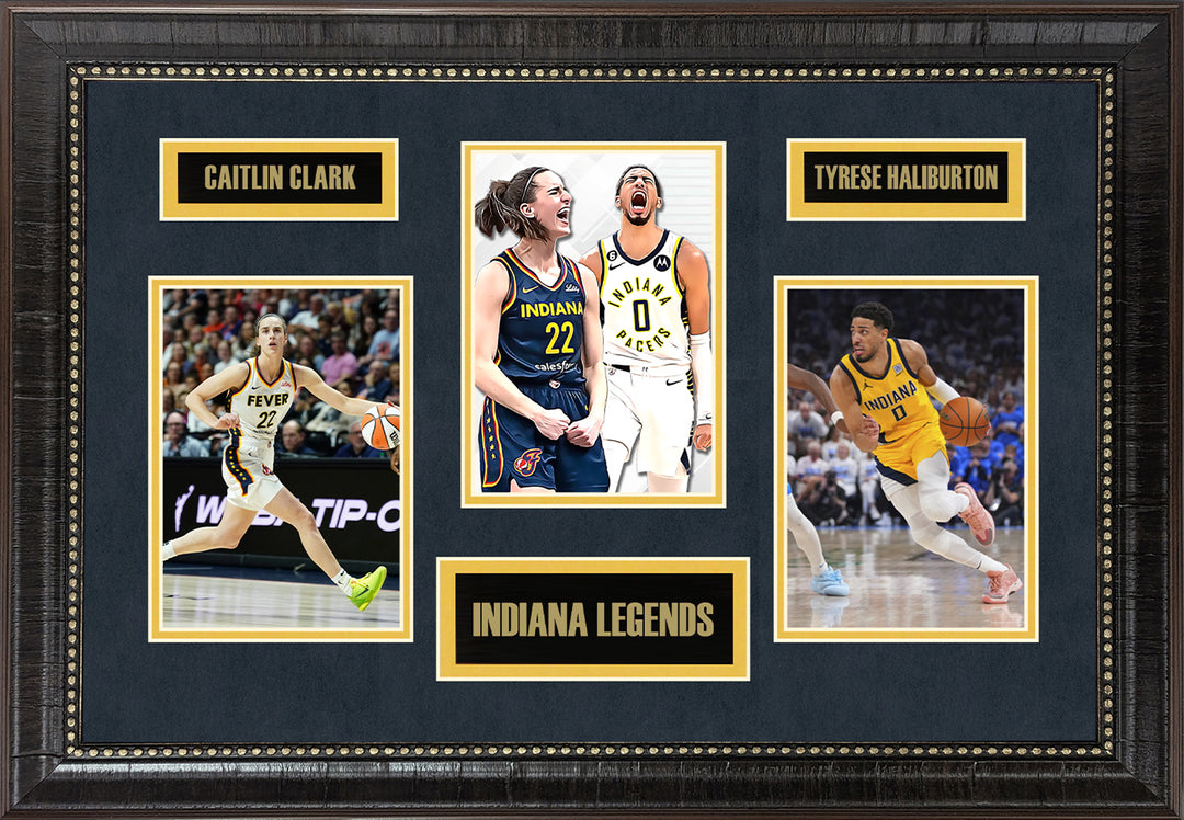Caitlin Clark and Tyrese Haliburton - Indiana Legends