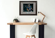 Jalen Hurts - Philadelphia Eagles - On the Run - Spotlight with Facsimile Signature