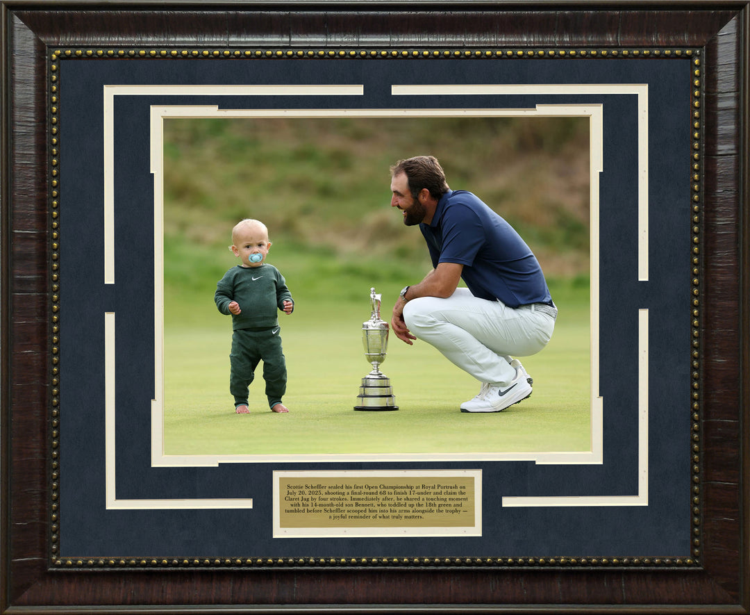 Scottie Scheffler & Son - 2025 Open Championship