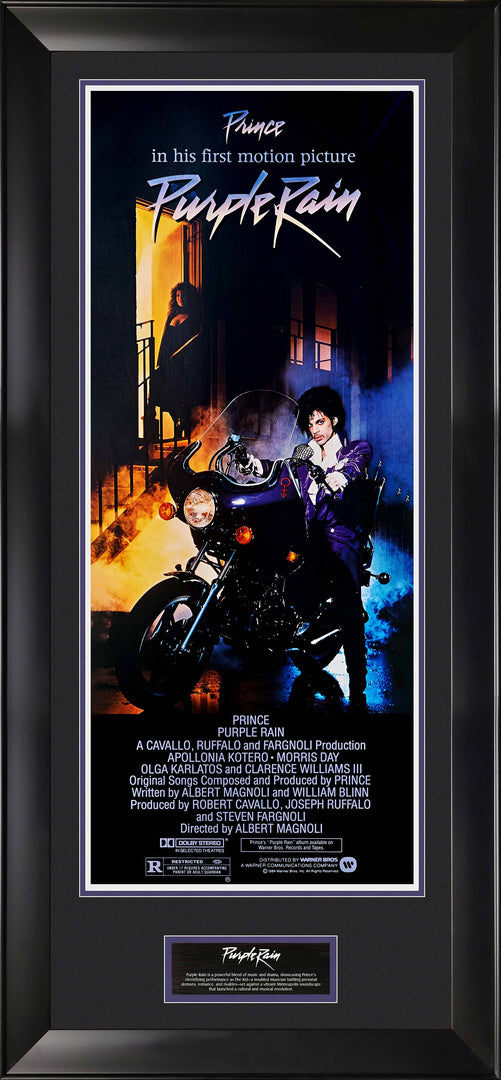 Purple Rain Vertical Movie Poster