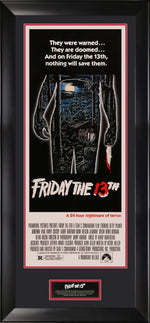 Load image into Gallery viewer, Friday the 13th Vertical Movie Poster
