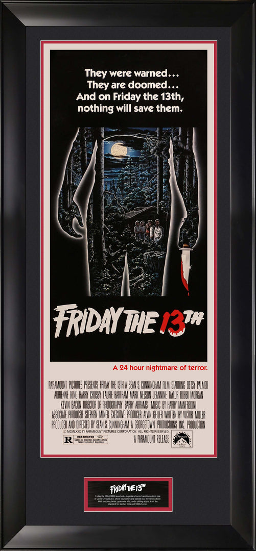 Friday the 13th Vertical Movie Poster