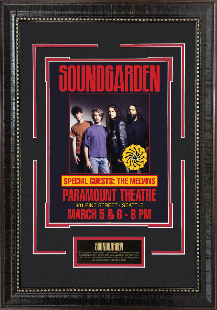Soundgarden Tour Poster