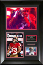 Load image into Gallery viewer, Christian McCaffrey - San Francisco 49ers - Madden 25 Game Cover
