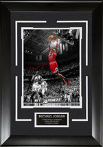 Load image into Gallery viewer, Michael Jordan - Chicago Bulls - Spotlight with Facsimile Signature
