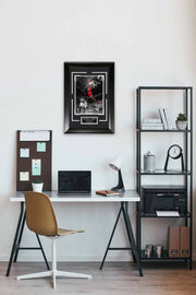 Michael Jordan - Chicago Bulls - Spotlight with Facsimile Signature