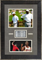 Load image into Gallery viewer, Tiger Woods and Michael Jordan
