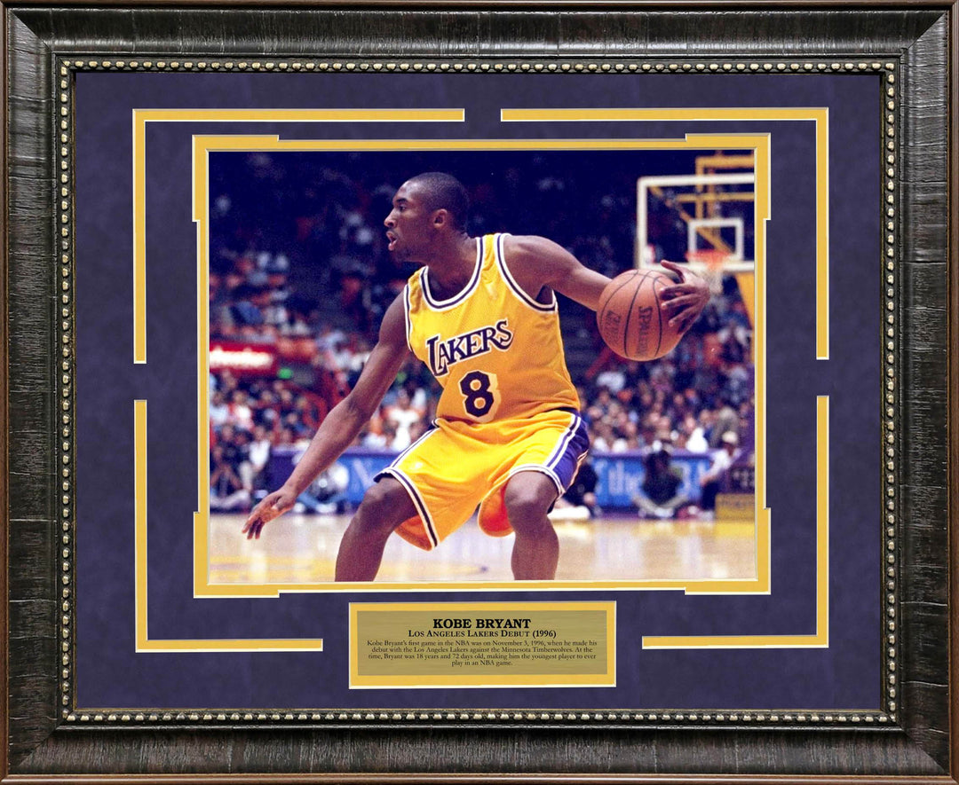 Kobe Bryant - Los Angeles Lakers - NBA Debut Game