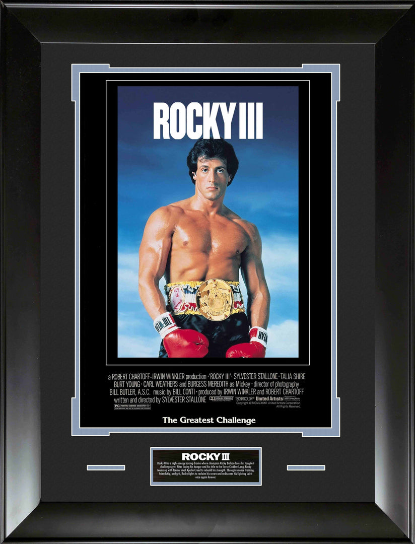 Rocky 3 Movie Poster