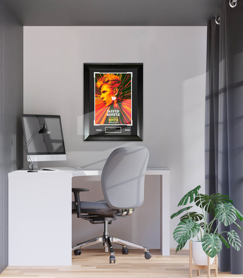 David Bowie - 1972 Ziggy Stardust Tour Poster