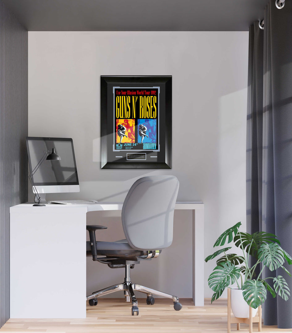 Guns N' Roses Use Your Illusion Concert Poster