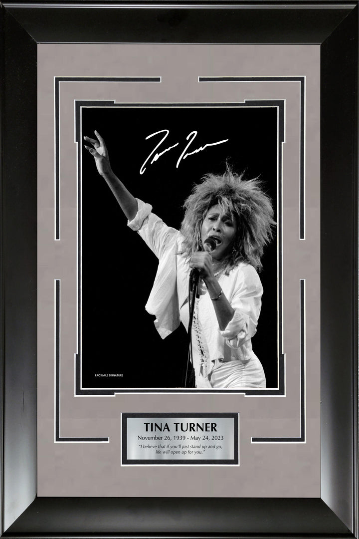 Tina Turner - Spotlight with Facsimile Signature
