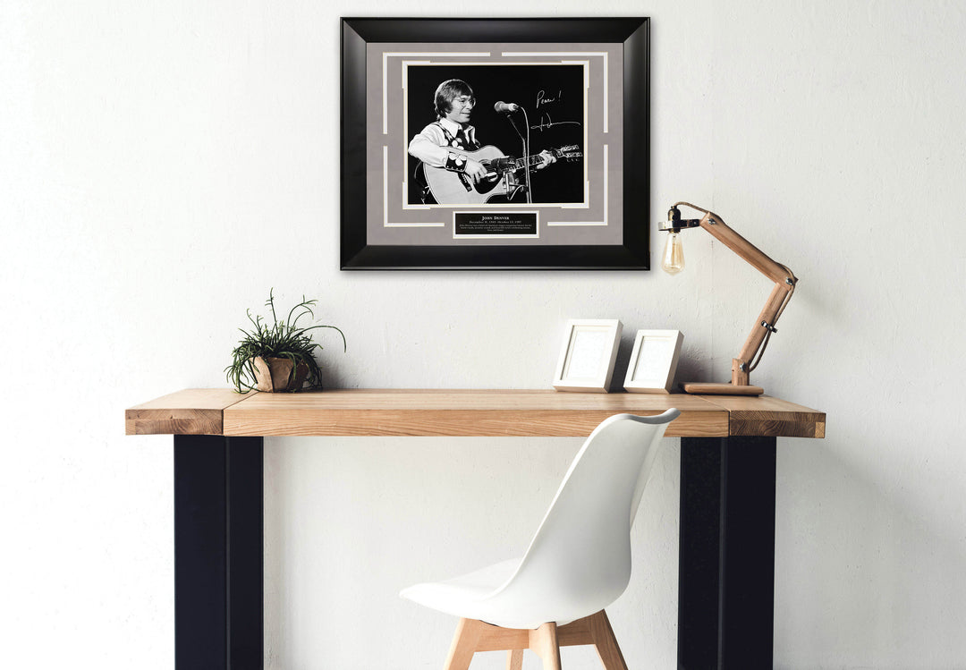 John Denver - Spotlight with Facsimile Signature