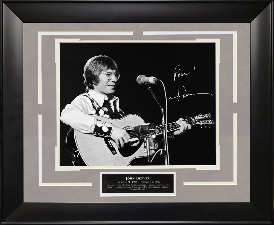 John Denver - Spotlight with Facsimile Signature