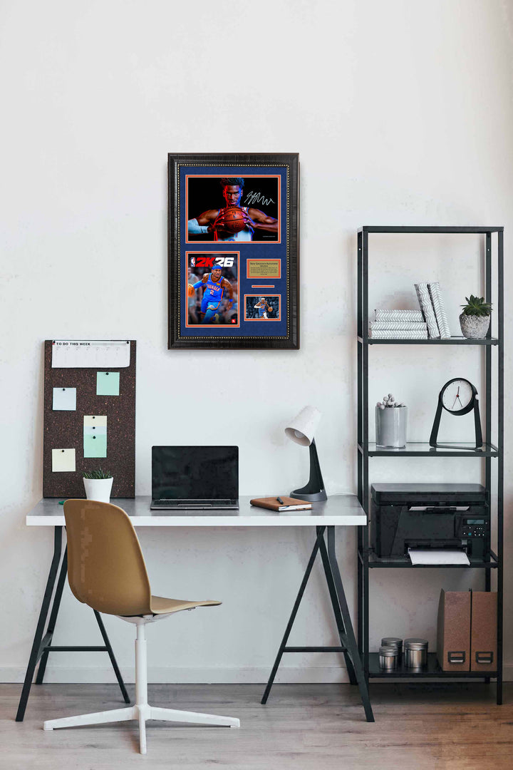 Shai Gilgeous-Alexander - OKC Thunder - NBA 2K26 with Facsimile Signature