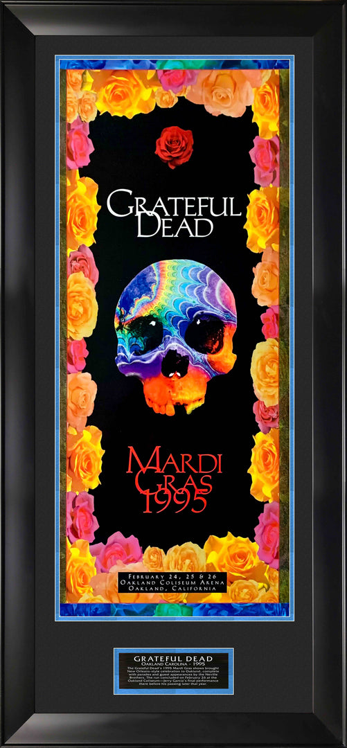 Grateful Dead 1995 Mardi Gras Poster