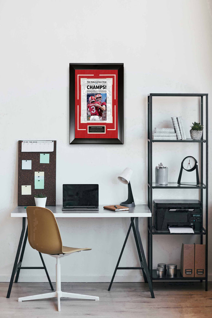 Indiana Hoosiers - 2026 College Football Champions Newspaper