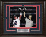 Load image into Gallery viewer, Drake Maye &amp; Tom Brady - New England Patriots - Passing the Torch