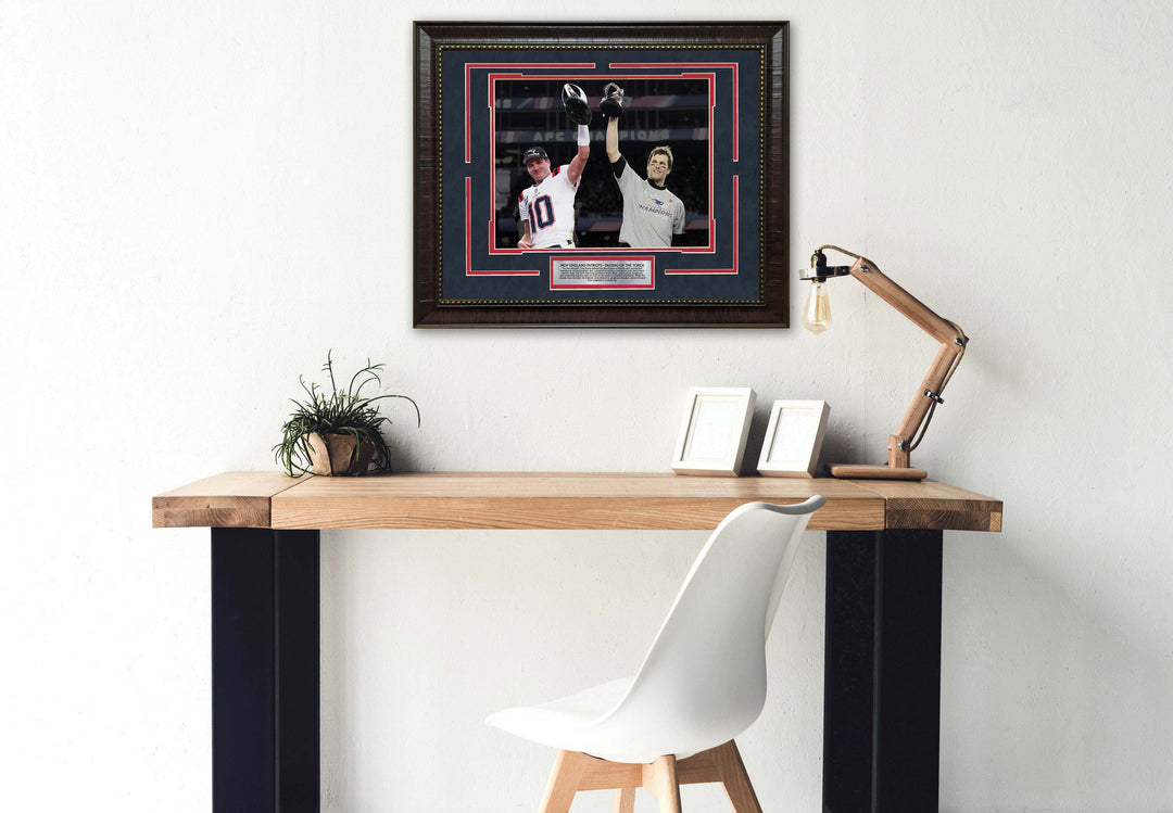 Drake Maye & Tom Brady - New England Patriots - Passing the Torch