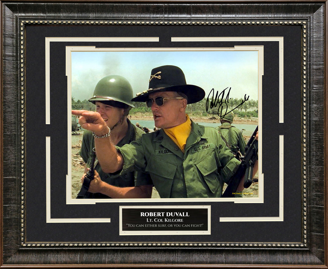 Robert Duvall -  Apocalypse Now with Facsimile Signature