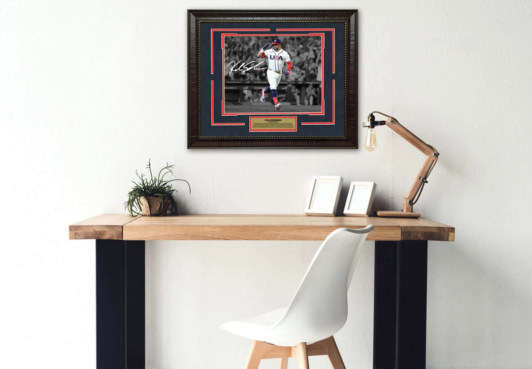 Kyle Schwarber - Team USA - 2026 World Baseball Classic - Spotlight with Facsimile Signature