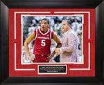 Load image into Gallery viewer, Darius Acuff Jr &amp; Coach John Calipari - Arkansas Razorbacks