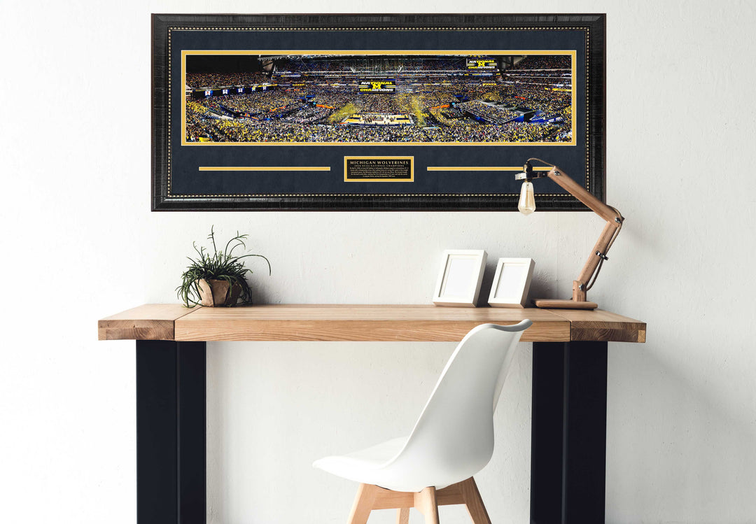 Michigan Wolverines 2026 National Champions Panorama