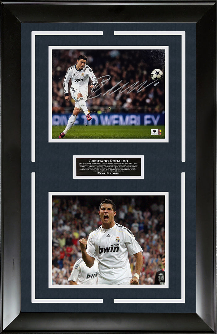 Cristiano Ronaldo - Real Madrid - Autograph Framed Photo
