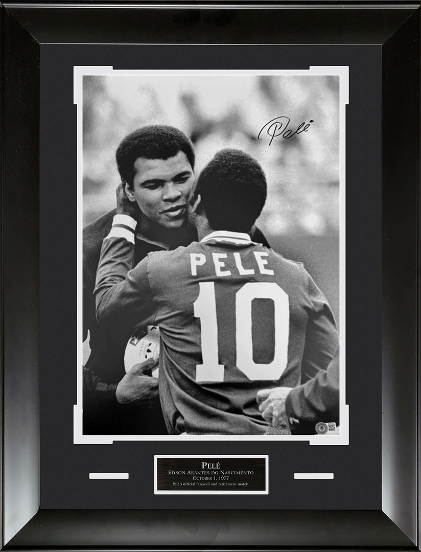 Pele Mystery Box featuring Autographed Pele Framed Photo