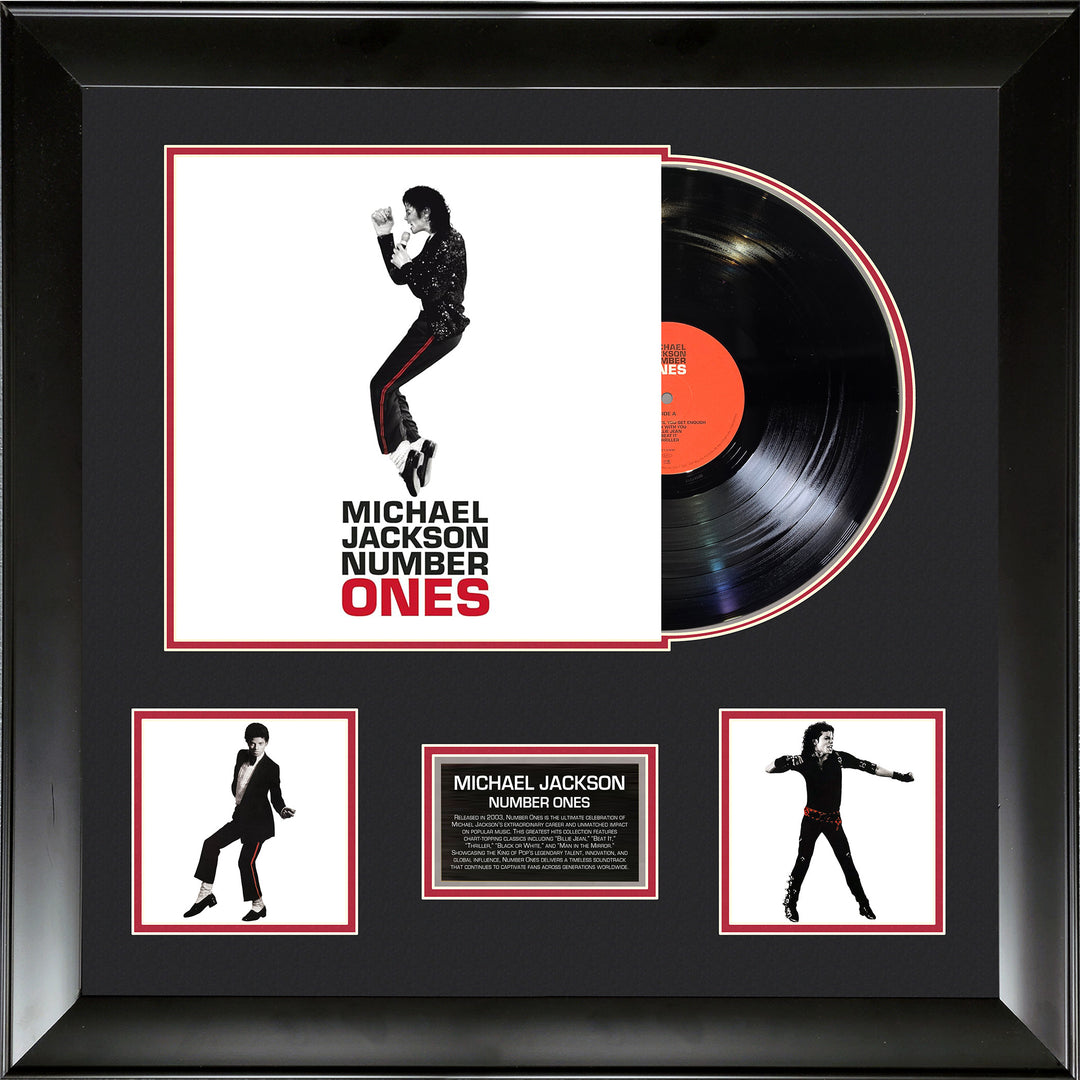 Michael Jackson - Number Ones Framed Vinyl
