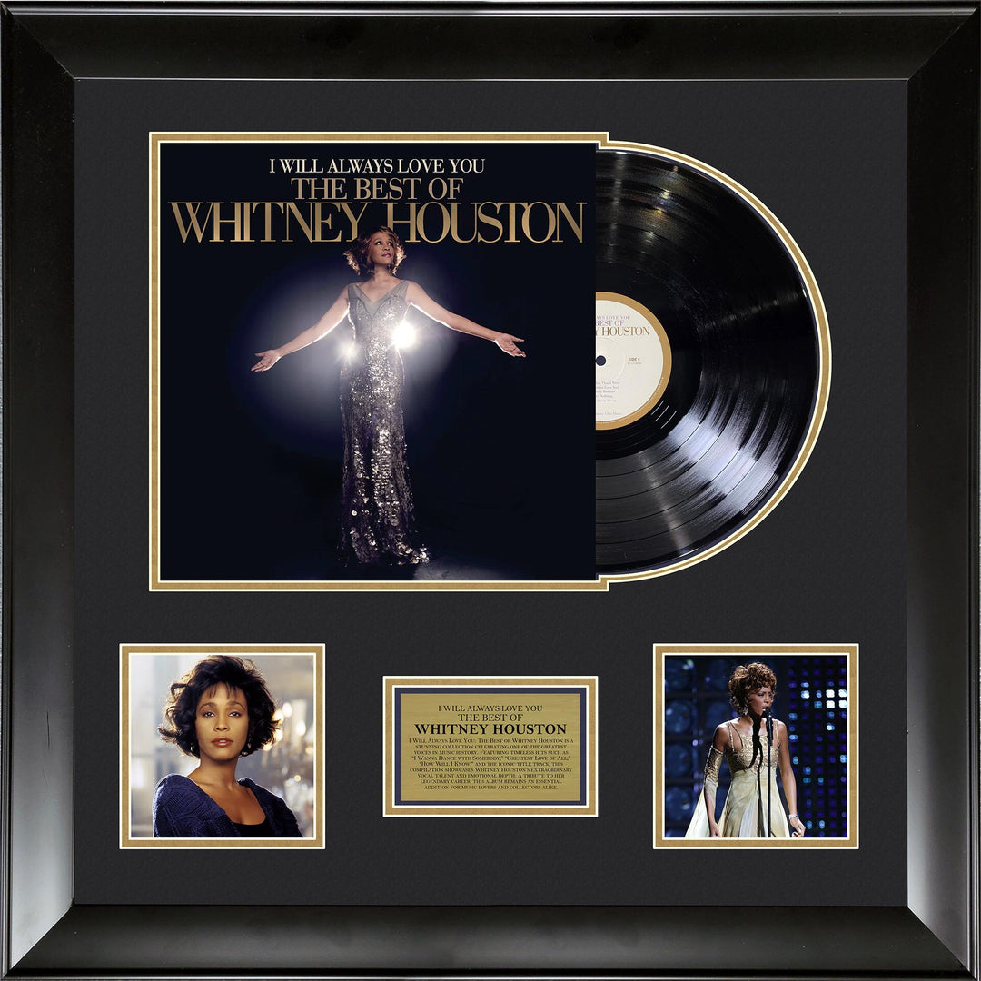 Whitney Houston - The Best of Whitney Houston Framed Vinyl