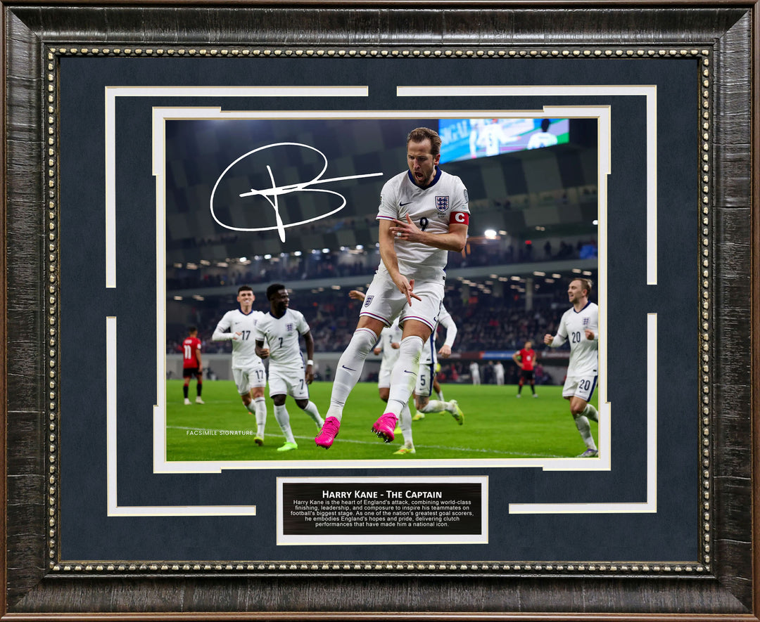 Harry Kane - England - 2026 FIFA World Cup with Facsimile Signature