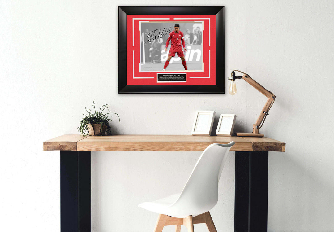 Cristiano Ronaldo - Portugal - 2026 FIFA World Cup - Spotlight with Facsimile Signature