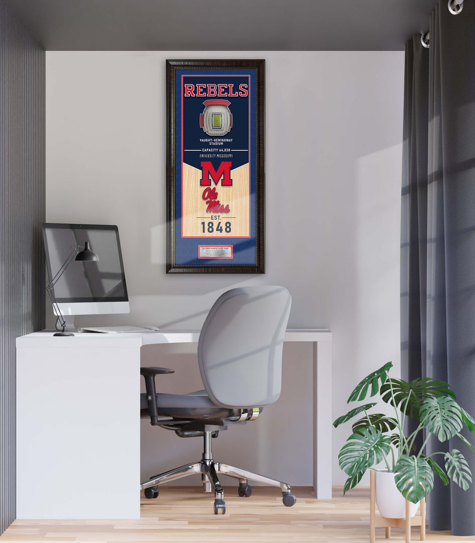 Ole Miss - Vaught- Hemingway Stadium Banner
