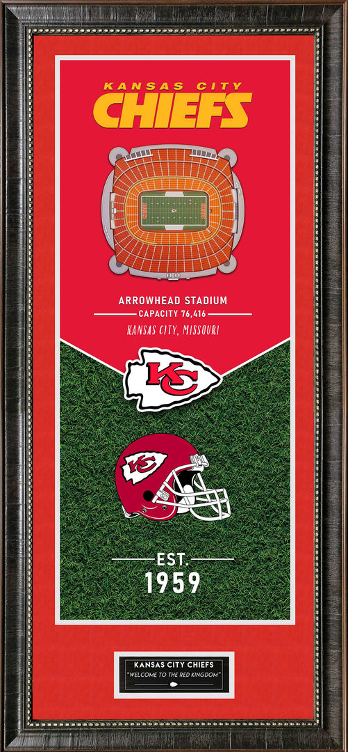 Kansas City Chiefs Arrowhead Stadium Banner