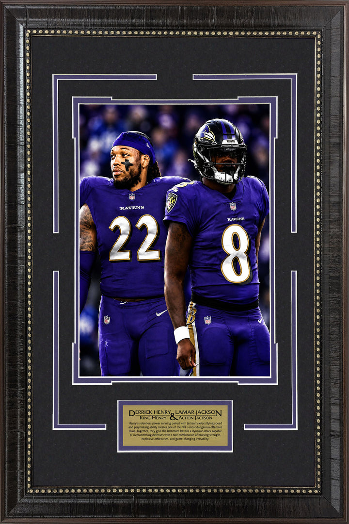 Derrick Henry and Lamar Jackson - Baltimore Ravens