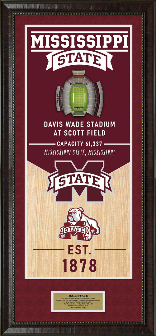 Mississippi State Vertical Banner