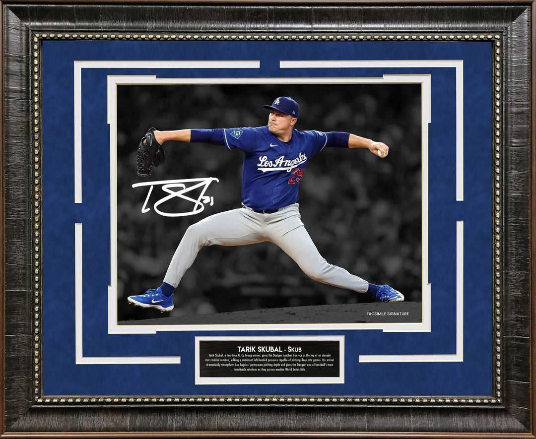 Tarik Skubal - Los Angeles Dodgers - Spotlight with Facsimile Signature