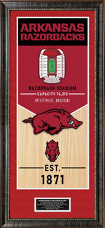 Load image into Gallery viewer, Arkansas Razorbacks Vertical Banner
