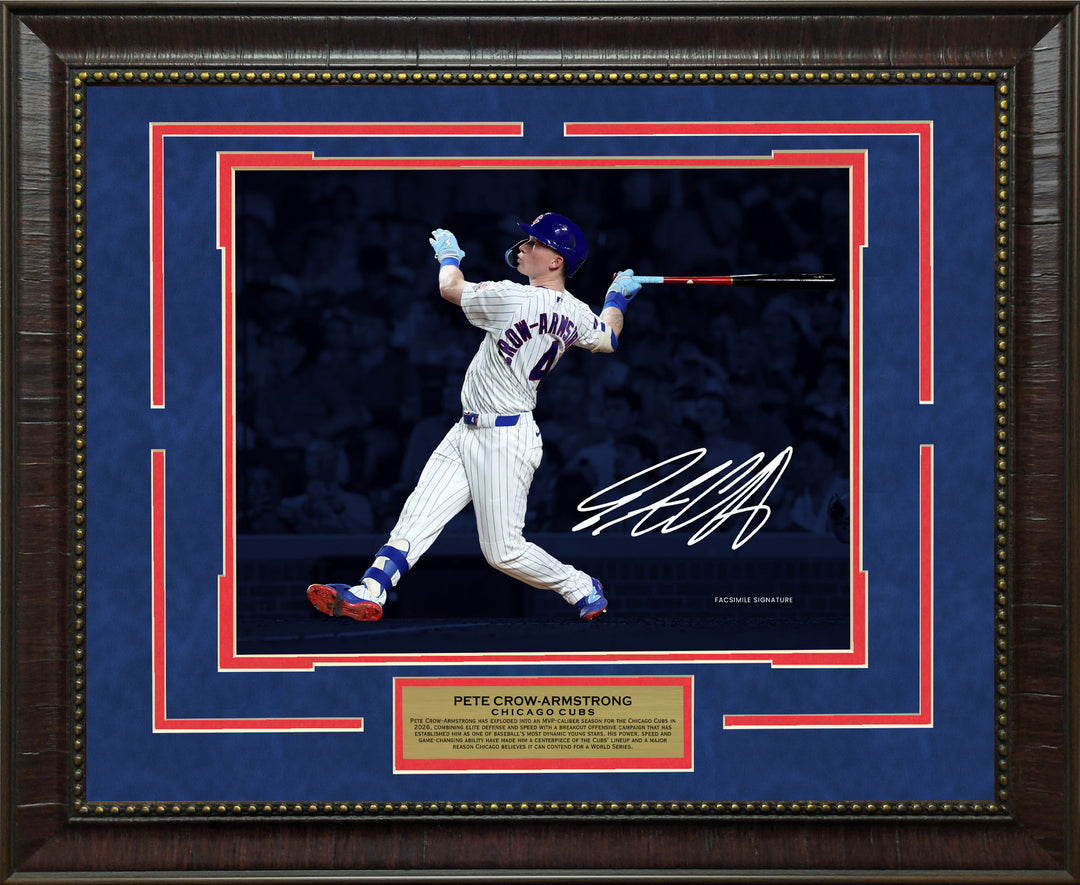 Pete Crow-Armstrong - Chicago Cubs - Spotlight with Facsimile Signature
