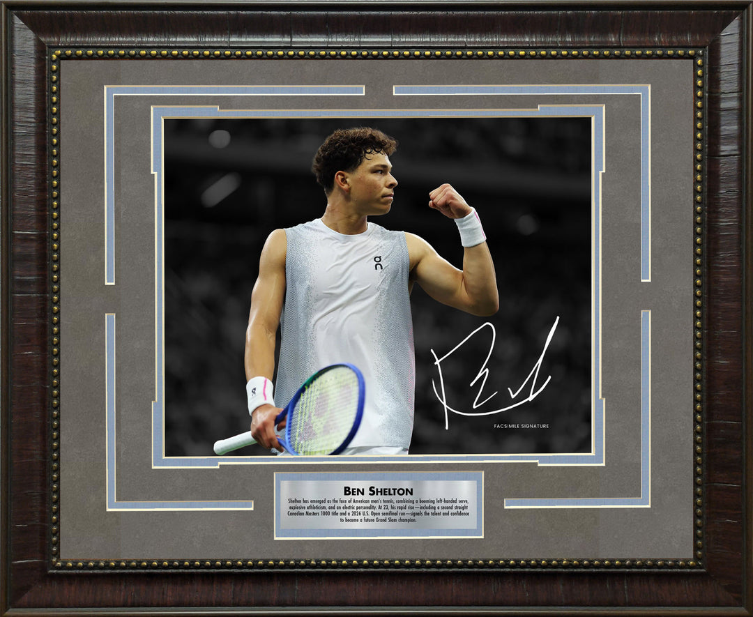 Ben Shelton - Spotlight with Facsimile Signature
