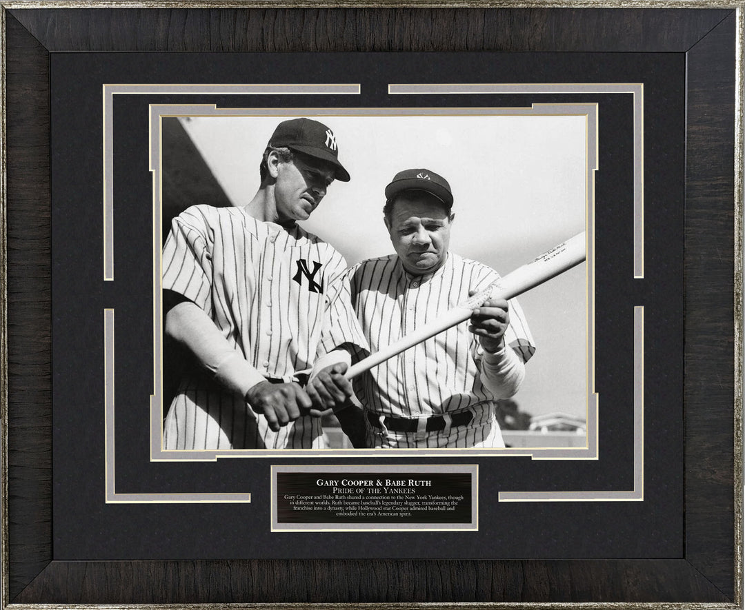 Gary Cooper & Babe Ruth - Pride of the Yankees