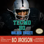 Load image into Gallery viewer, Tecmo Bo Golden Ticket Featuring a Bo Jackson Autograph